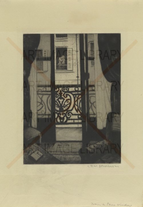 Image no. 3384: (From) A Paris Window (Christopher Richard Wynne Nevinson), code=S, ord=0, date=1922